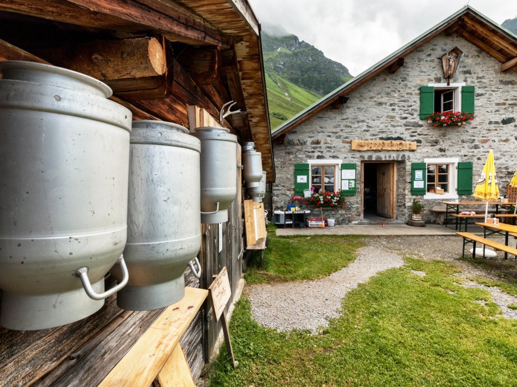 Alpe Innerkapell am Hochjoch im Montafon