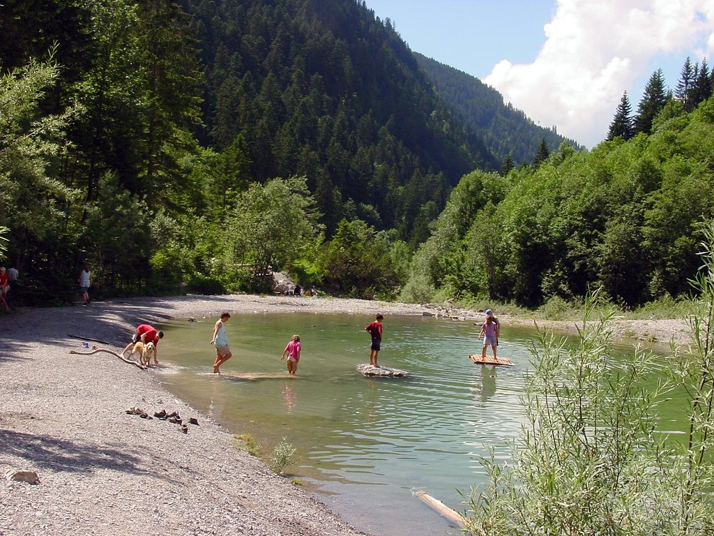 Weiher am Walderlebnispfad in Marul