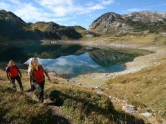 Aufbruch am Formarinsee am Lechweg