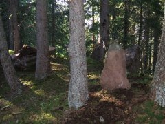 Kraftplätze Steinsetzungen am Kristberg im Silbertal