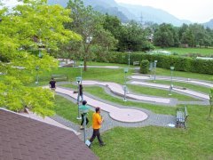 Minigolfen in Bludenz